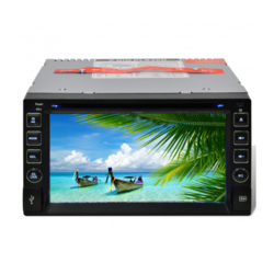 VIDAXL auto DVD player 4 x 50W