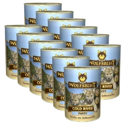 Konzerva Wolfsblut Cold River Puppy 12 x 395 g