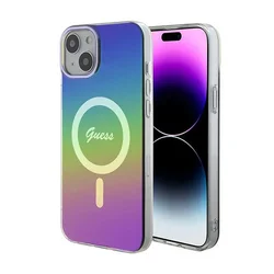 GUESS Maska za telefon iPhone 15 6.1 GUHMP15SHITSK, Magsafe, Šarena
