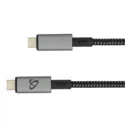 Kabel USB tip C-M<=>USB tip C-M  1.5m 100W 10Gbps crni