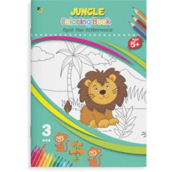 Bojanka B5 16 Motiva Br 3. Jungle Nađi Razliku +5