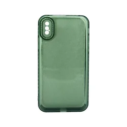 Maska za telefon TRANSPARENT COLOR za Iphone X, Zelena