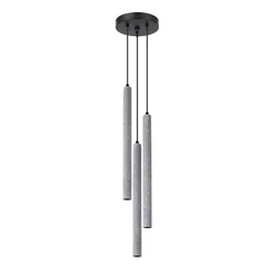 Sollux SL.1273 - Zavesni luster PASTELO na sajli 3xG9/8W/230V beton