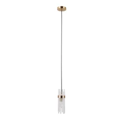 ITALUX PND-40760-1-HBR - Luster na sajli TARASO 1xE14/40W/230V zlatna