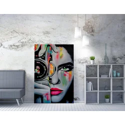 Wallity Dekorativna slika na platnu, 50x70cm, Šarena