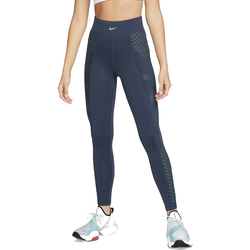 Nike PRO THERMA-FIT ADV LEGGINGS, ženske tajice za fitnes, plava DD6600