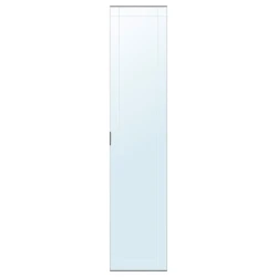 KAMMARTORP Vrata s ogledalom, siva, 50x229 cm