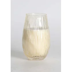 Homestar Dišeča sveča v steklu NATURE GREEN 13,5 cm