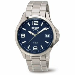Boccia 3591-03 Men`s Watch Titanium 41mm 10ATM