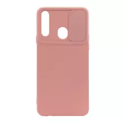 Maska Camera Shield solid Tip1 za Samsung A20s/ A207F pink