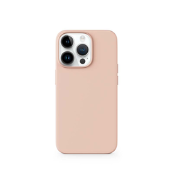 Epico silikonski ovitek za iPhone 15 z MagSafe - roza