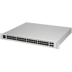 Ubiquiti USW-PRO-48-POE 48 port gigabit L3 PoE++ switch, 40 x GbE PoE+ Ports, 8 x GbE PoE++ ports, 4 x 10G SFP+ ports, 600W total PoE availability, La