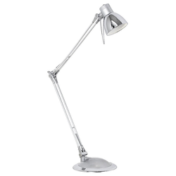 EGLO Stona lampa Plano LED, Srebrne boje