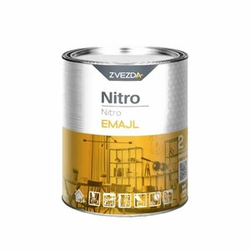 HELIOS Nitro emajl za drvo metal 0.75 l siva