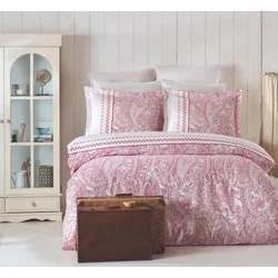 LEssentiel Maison Ranforce posteljina Paisley, 260x220cm, Roze