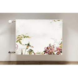 tulup.si Pokrov radiatorja Eksotična flora 80x60 cm