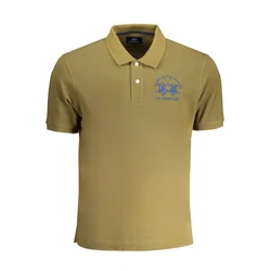 LA MARTINA Muška polo majica YMP001PK001_VE03197, Maslinasta