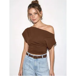 Bianco Lucci Bluza Blusen rjava