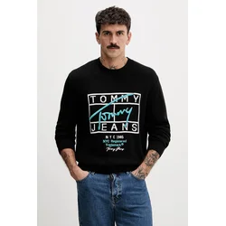 Bombažen pulover Tommy Jeans