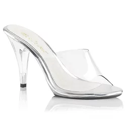 Pleaser Caress-401 Clr/Clr 40