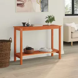 Konzolna stolica Vosak Smeđa 110 x 40 x 80 cm Masivna borovina