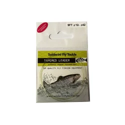Soldarini Fly Tackle TEPARED LEADER 9FT 0.12-0.42mm