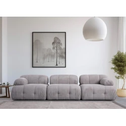 Atelier del Sofa Trosed Petite 3, 290x95x75 cm, Svetlosivi