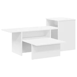 Konzolna stolica Bijelo 91,5 x 35 x 38,5 cm Konstruirano drvo