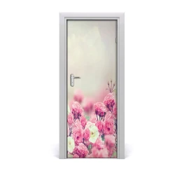 tulup.si Nalepka na vratih Wild rose 95x205 cm