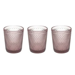 Tognana Set čaša Diamante Ciclamino, 3 komada