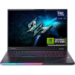 Acer Gaming laptop Predator Helios 18 AI PH18-73-969S, Intel Core Ultra 9 275HX, 18 WQUXGA IPS Mini LED, RTX5090, 96GB, 2TB + 2TB PCIe NVMe SSD, Crni