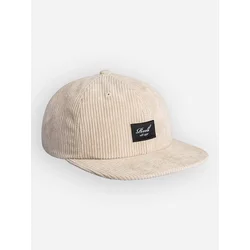REELL Flat 6-Panel Cap beige cord