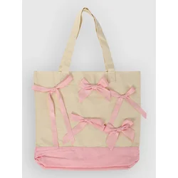 Blue Tomato Bow Tote Bag pink marshmallow