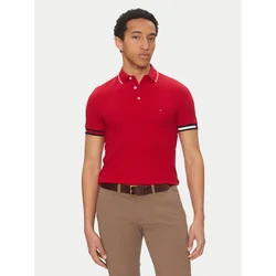TOMMY HILFIGER Majica mornarska/rdeča/bela