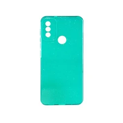 Maska za telefon GLITTER CASE za Motorola E20 DZ5, Cijan