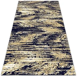 Decormat Zunanja preproga Rumeni retro pasovi 80x120 cm