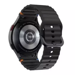 Silikonska narukvica za pametni sat Samsung Galaxy watch 7 crna