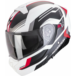SCORPION Exo-930 evo sikon matt white-black-red