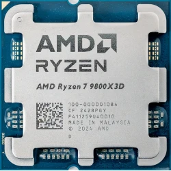 Ryzen 7 9800X3D 8 cores do 5.2GHz Tray (100-000001084) procesor