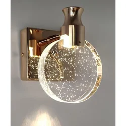 Opviq Zidna lampa BRZ-343405, Zlatne boje