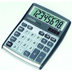 CITIZEN kalkulator CDC-80WB, srebrn