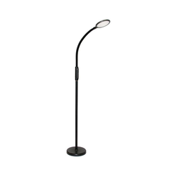 LED prigušiva lampa 3u1 LED/12W/230V crna CRI 90 + daljinski upravljač