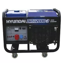 HYUNDAI Dizel agregat za struju 10kW, HJ.DHY12000S-3