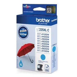 LC225XLC - Brother Cartridge, Cyan, 1200 pages