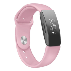 BStrap Fitbit Inspire Silicone (Large) pašček, Light Purple