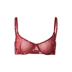 Hunkemöller Nedrček roza/temno rdeča