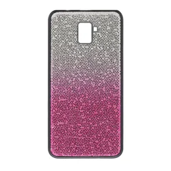 Maska Midnight Spark za Samsung A8 Plus/ A730 (2018) srebrno, Roze