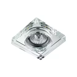 LED ugradna stropna svetiljka ELEGANT DOUBLE LIGHT 1xGU10/50W+LED/3W