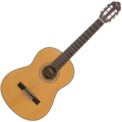 Valencia VC404 4/4 Vintage Natural Klasična kitara (Poškodovano)
