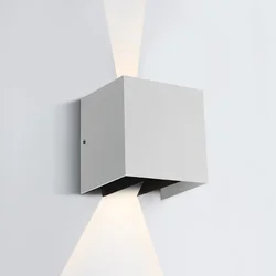 ZIDNA SVJETILJKA LED 2x3W/3000K/2x210lm/230V/IP54 BIJELA